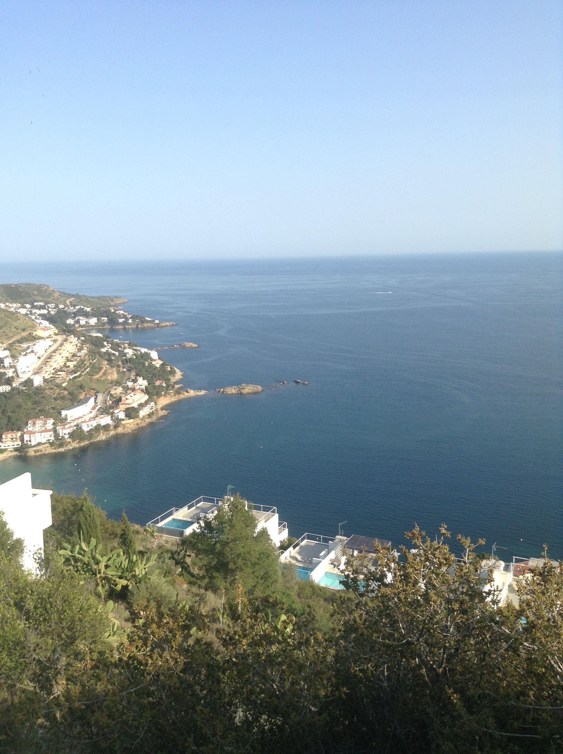 Coastal view over Roses