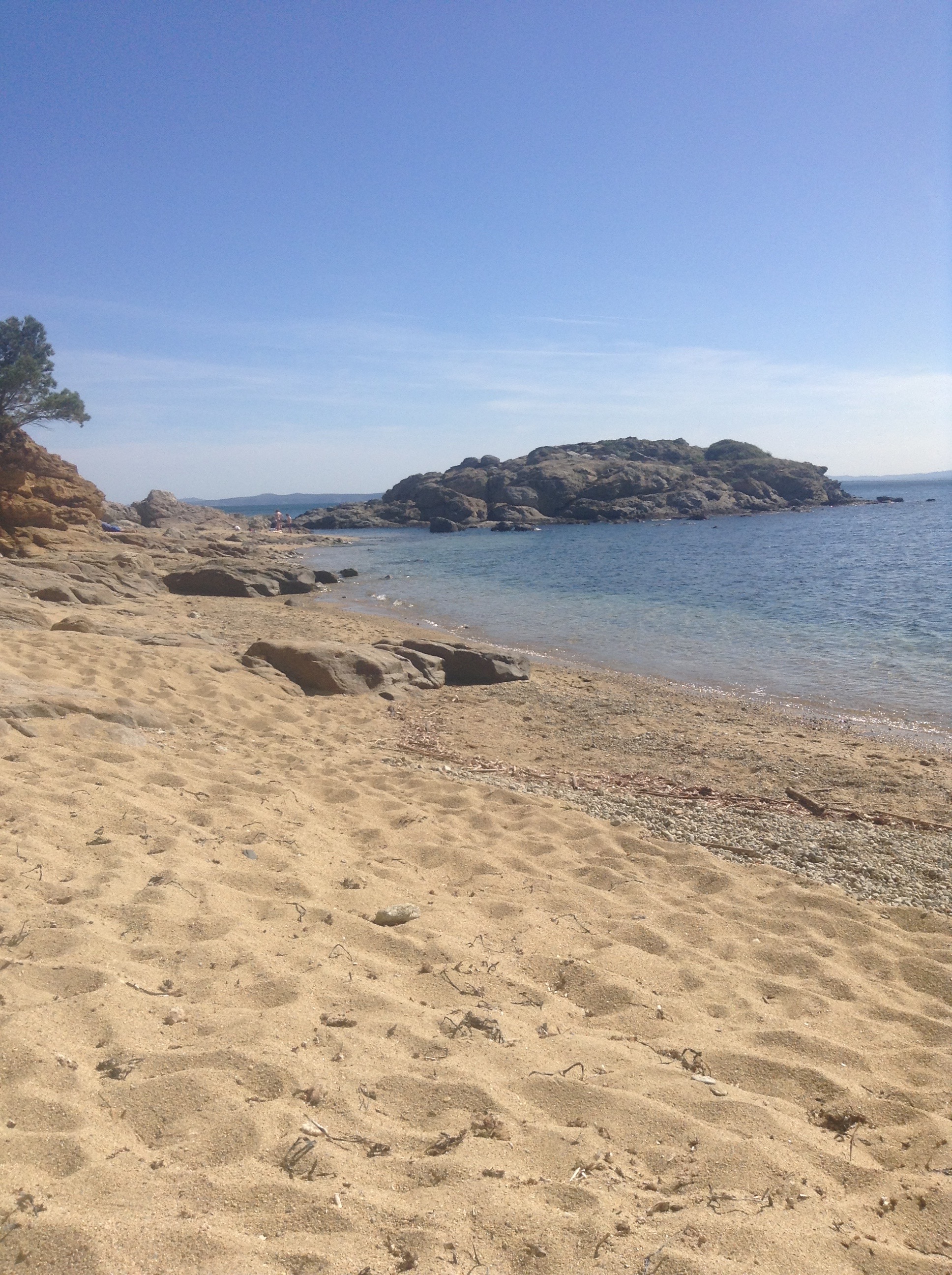 Sandy cove, Costa Brava national park